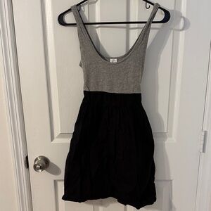 O'Neill Gray and Black Tank Dress